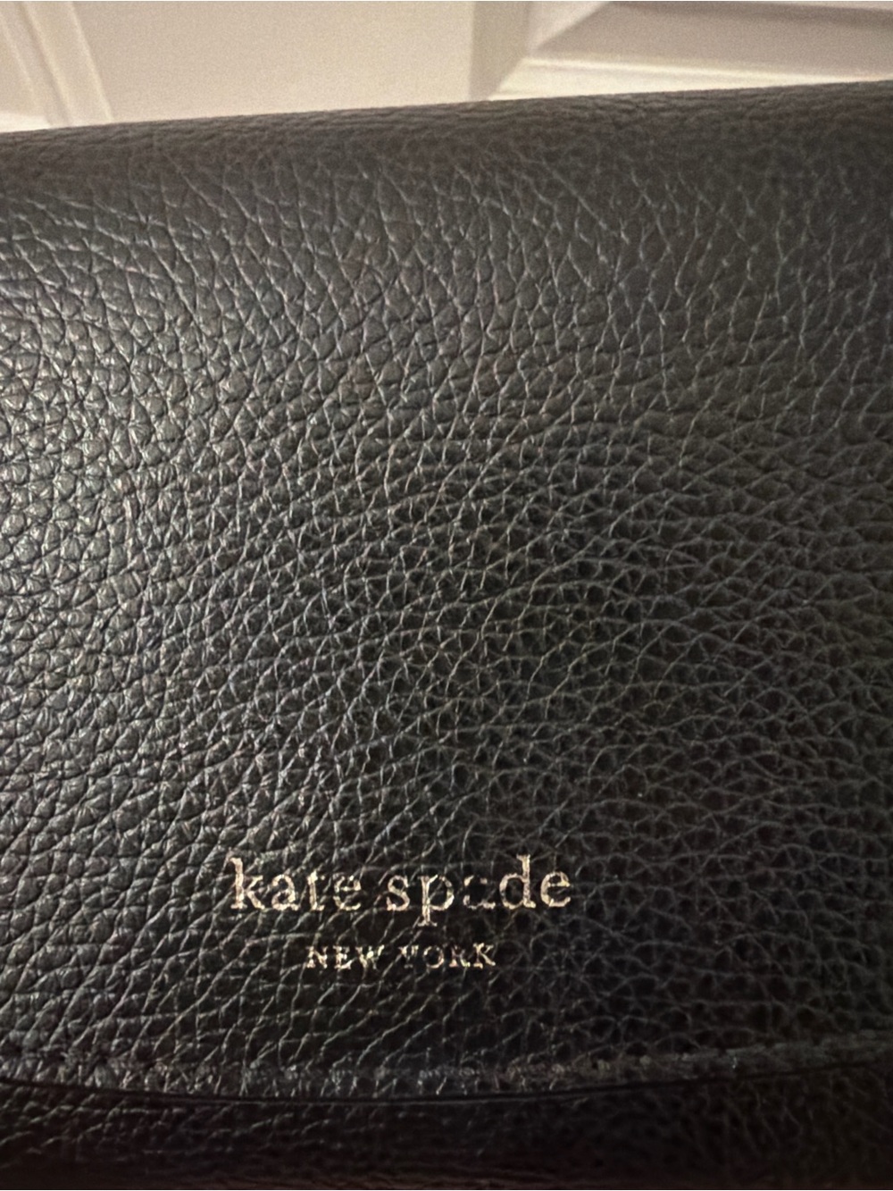 Kate Spade Black Leather Crossbody - Picture 4 of 5